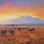 Dawn over Kilimanjaro
