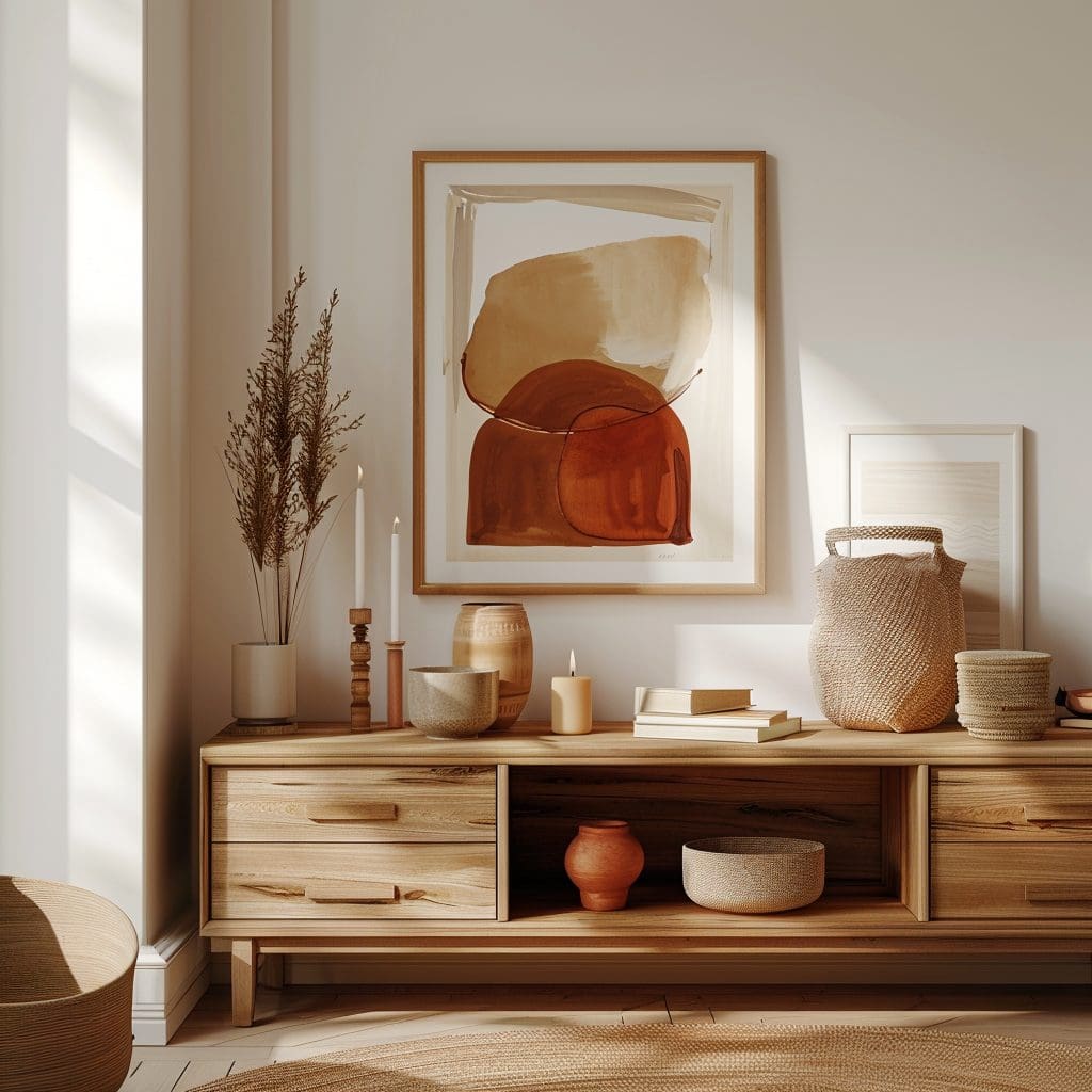 Layer Art with Shelves and Furniture